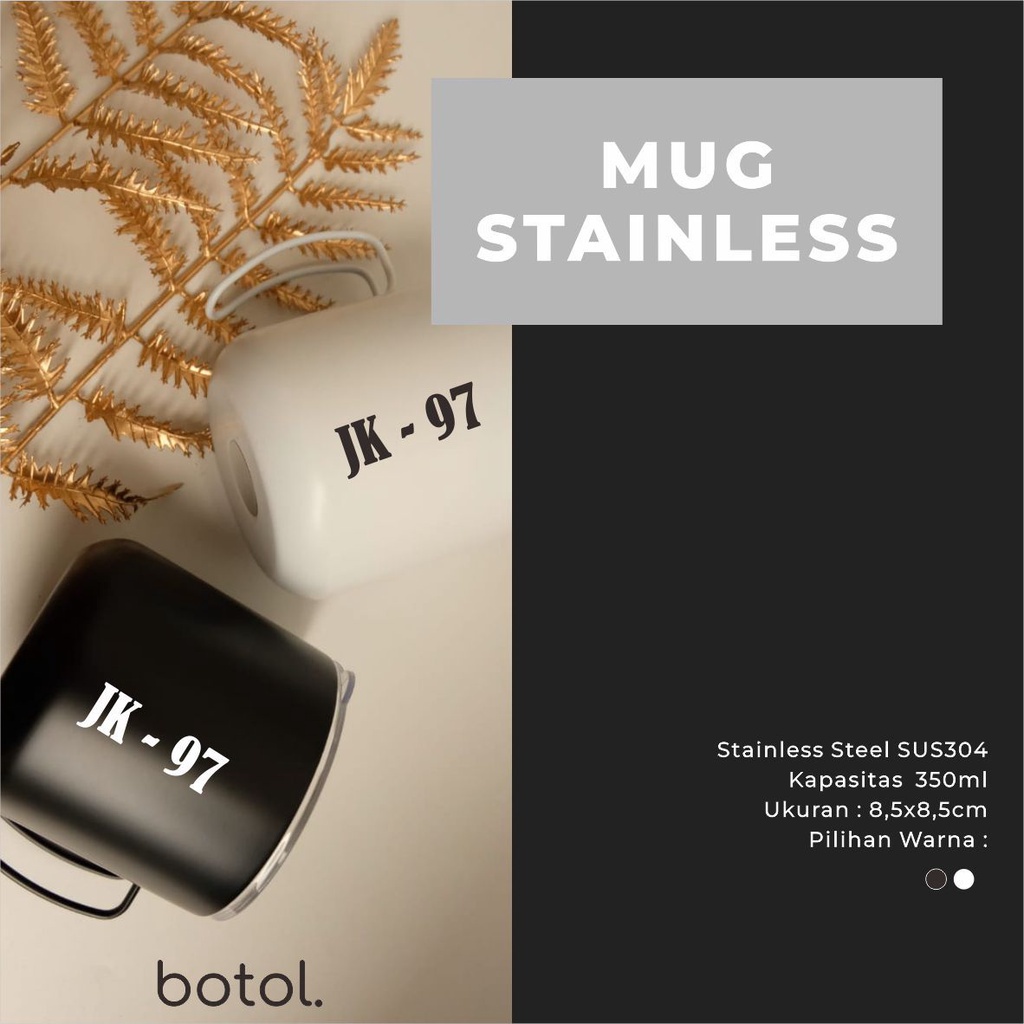 MUG COFFE STAINLESS/Custom Print Name Stainless Steel Vacuum Insulated Mug with Lid