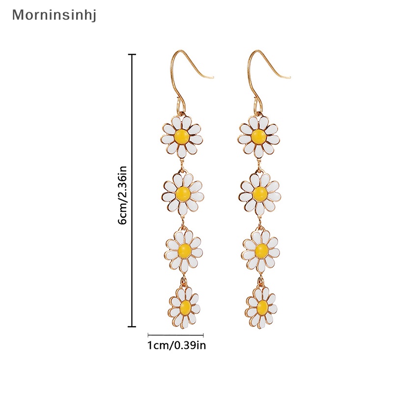 Mornin 1pasang Anting Liontin Daisy Warna-Warni Lucu Kepribadian Sederhana Fashion Anting Unik Untuk Wanita Perhiasan Pesta Hadiah Ulang Tahun id