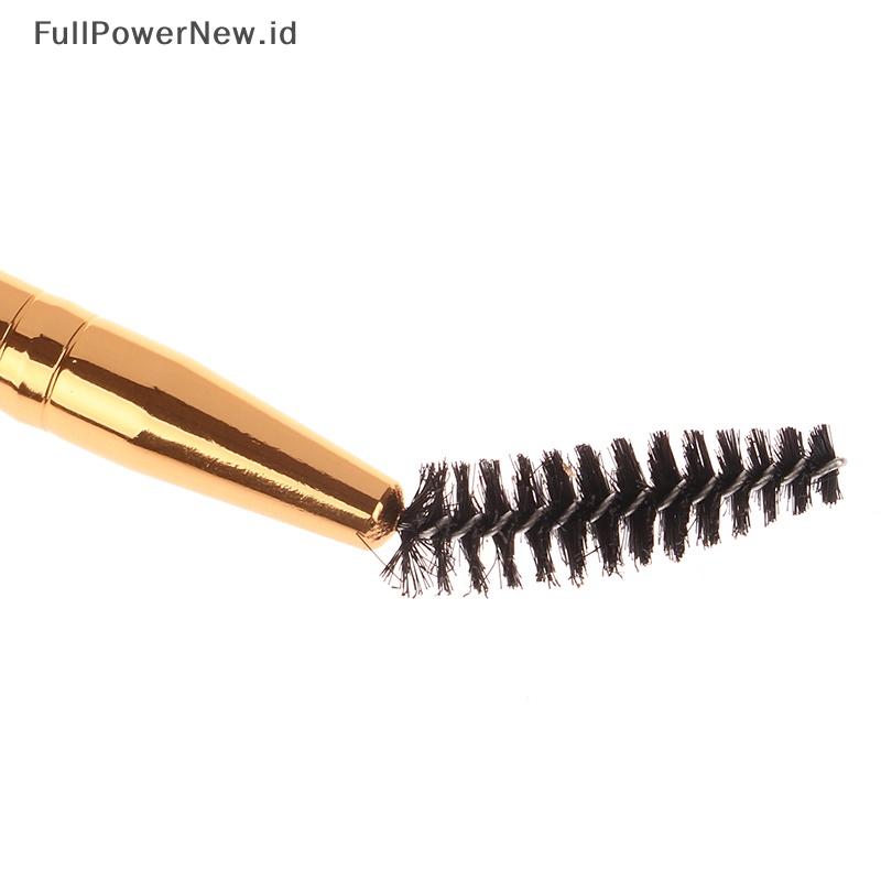 Power 1PC Double Ended Sikat Sisir Alis Kecantikan Makeup Brushes Aplikator Bulu Mata ID