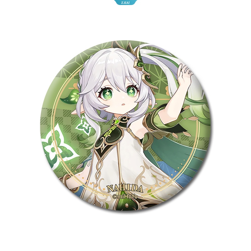 Anime Genshin Impact Bros Genshin Impact Badge on Ransel Hutao Xiao Kazuha Gorou Icon Pin DIY Bros Aksesoris Hadiah [ZK]