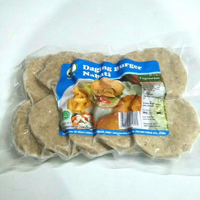 

vegetarian vegood daging burger nabati vegan