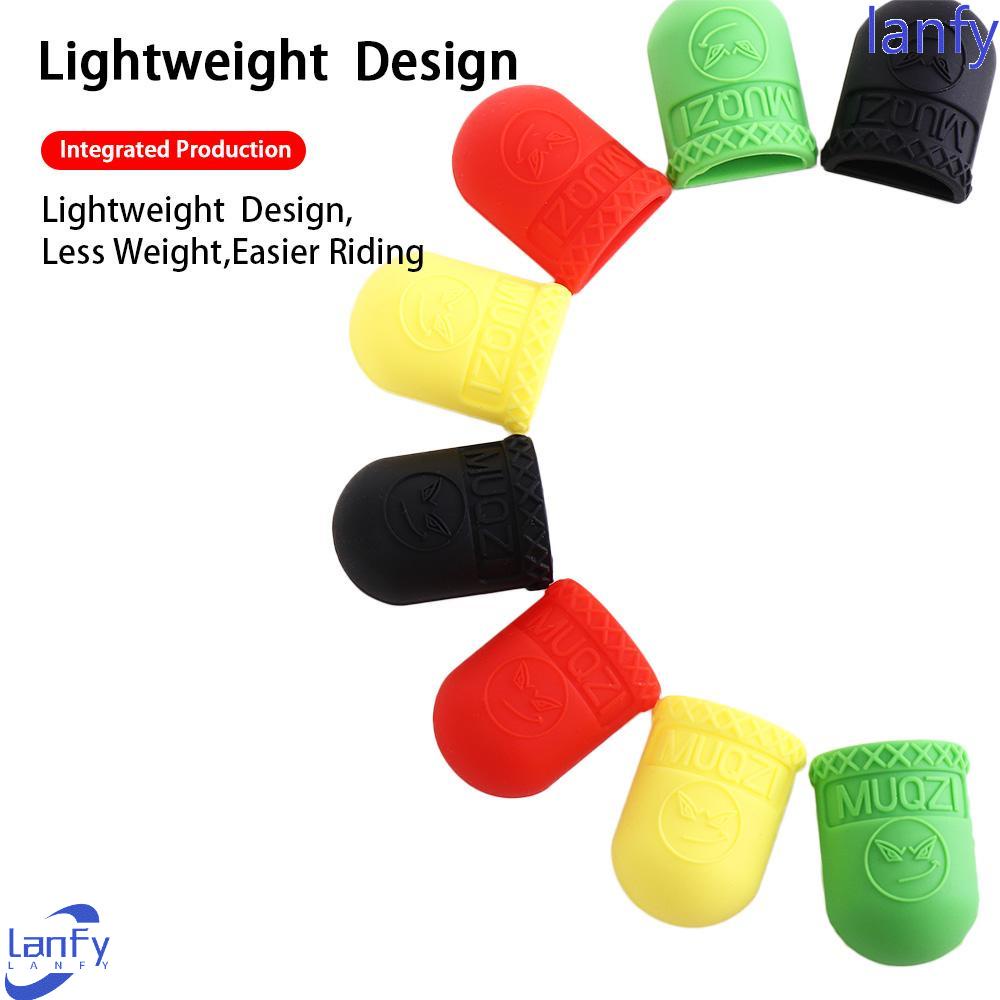 Lanfy Brake Shifter Lever Covers Aksesoris Rem Sepeda Jalan Anti Gores Gagang Rem Sepeda Lever Sleeve