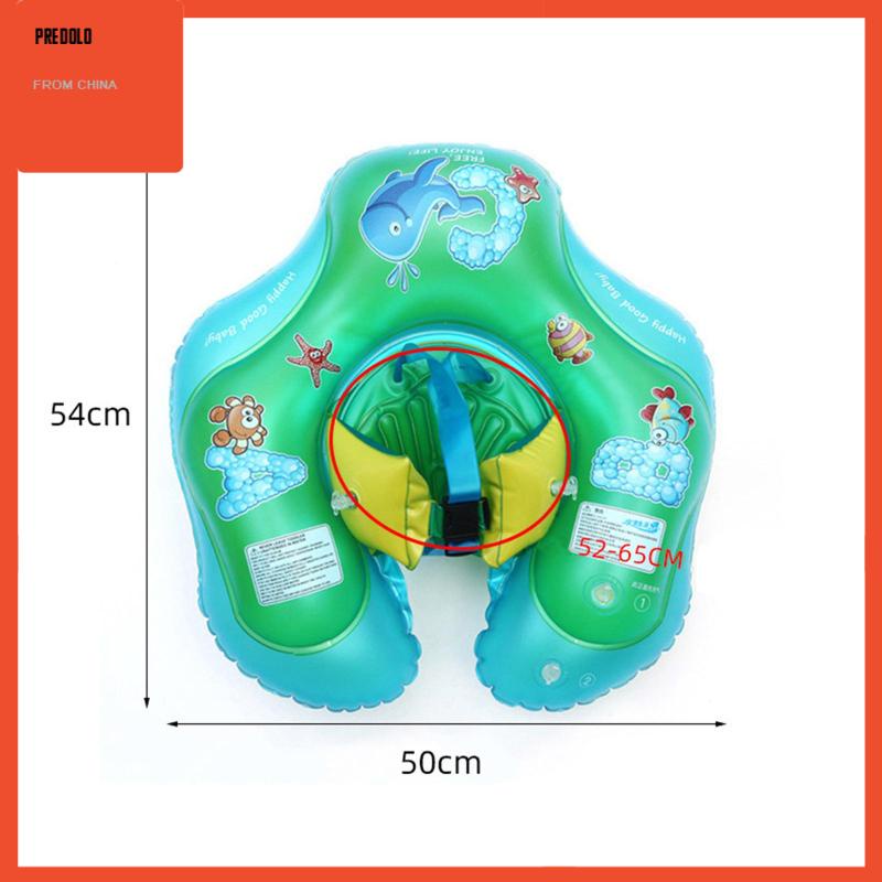 [Predolo] Cincin Pelampung Renang Inflatable Swimming Rings Untuk 52-65cm Bayi Laki-Laki Perempuan