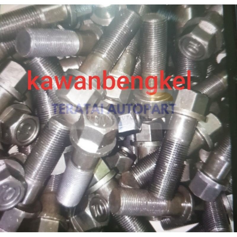 Baut nap roda baja baut as roda baja CANTER PS125 PS110 PS100 PS120 PS135