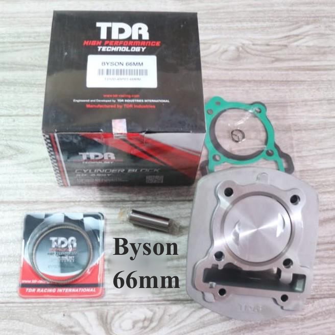 Blok Mesin Bore Up Yamaha Byson/Bison 66mm TDR Racing Original