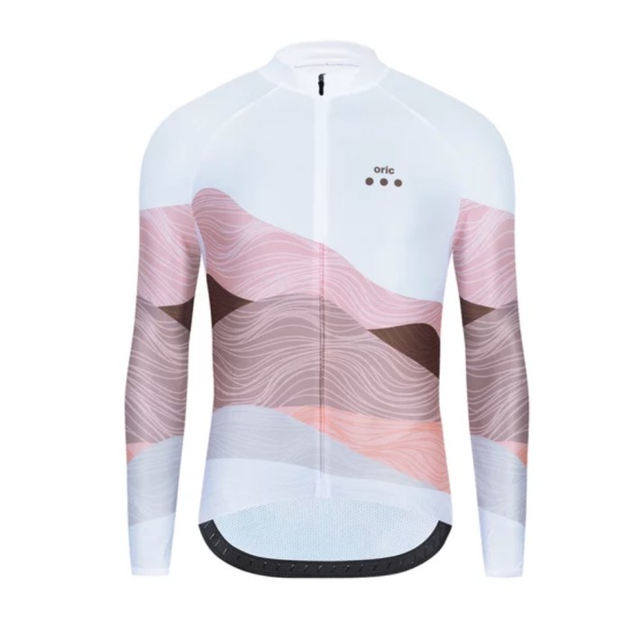 XURGE -JERSEY SEPEDA PANJANG ORIC- DEAN DOT FABRIC SEPEDA ROADBIKE - S