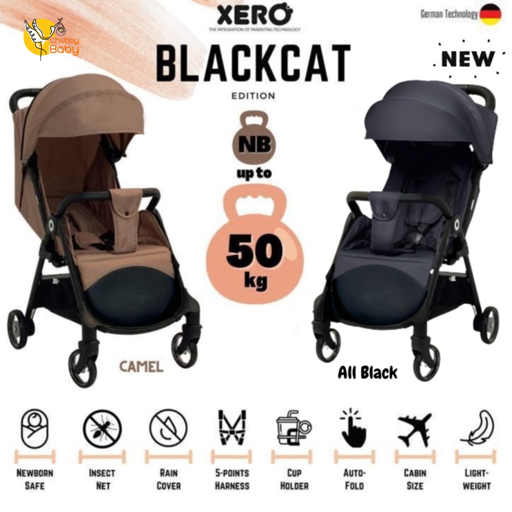 Xero autofold stroller | Dorongan bayi