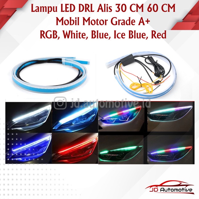 Lampu LED DRL Alis 30 CM 60 CM Grade A+ WELCOME MODE