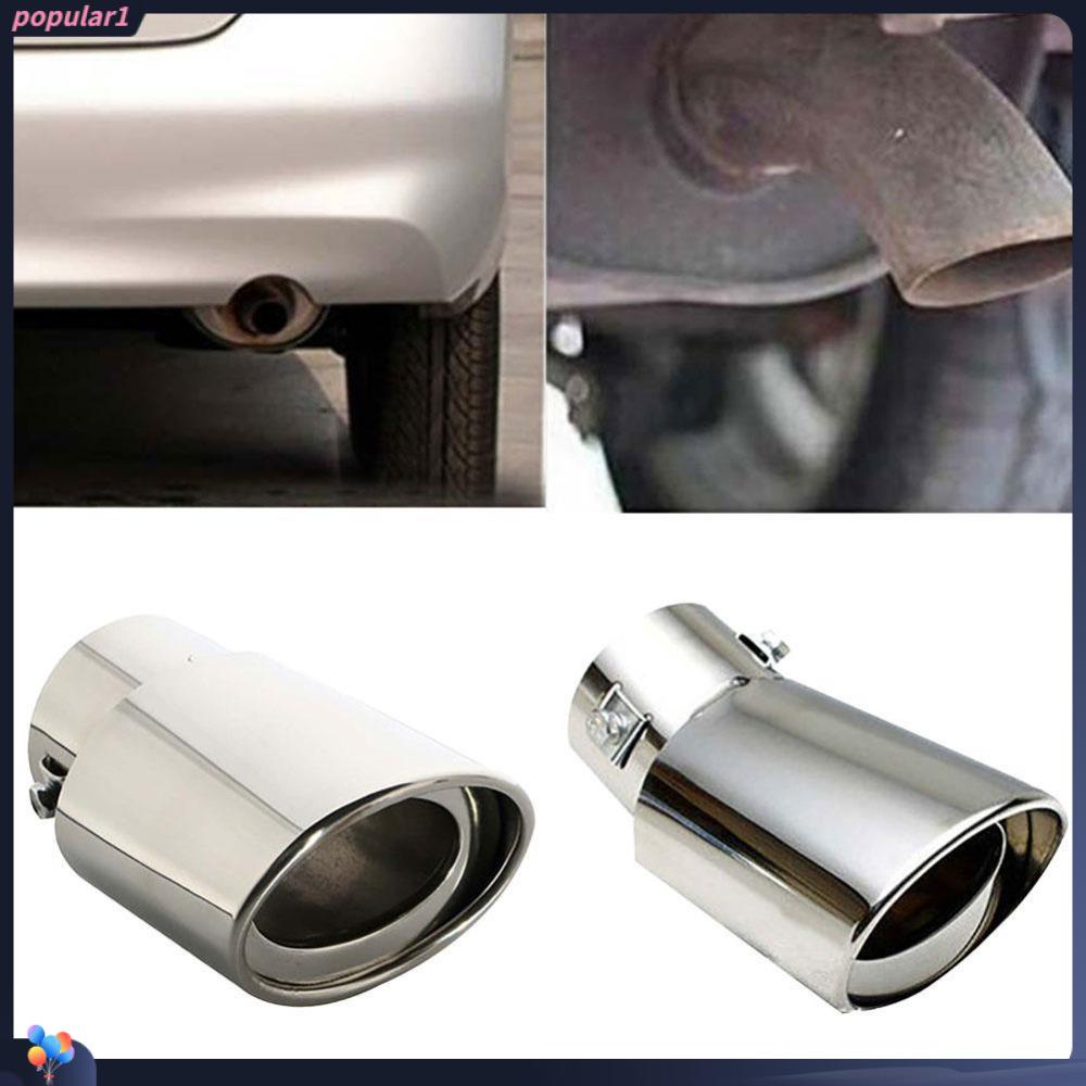 Populer Knalpot Muffler Aksesoris Mobil Universal Sistem Knalpot Stainless Steel Untuk Mobil