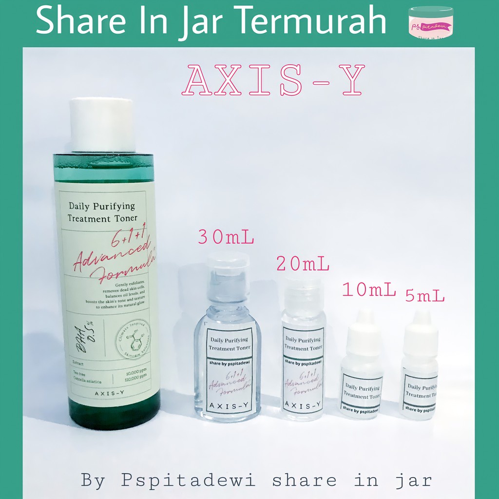 SHARE - AXIS-Y Daily Purifying Treatment TONER Share In Jar Axis Y Original