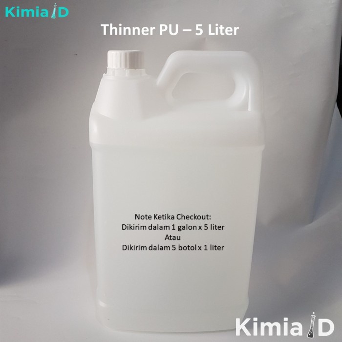 Thinner PU 5 Liter Thinner Polyurethane 5 Liter Tinner PU Tiner PU Cat GTR-EPaint