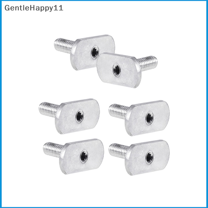 Gentlehappy Drat Rel Kayak/Track M5/M6 Sekrup Mur Baut Slot T Pengganti Gear Bolt id