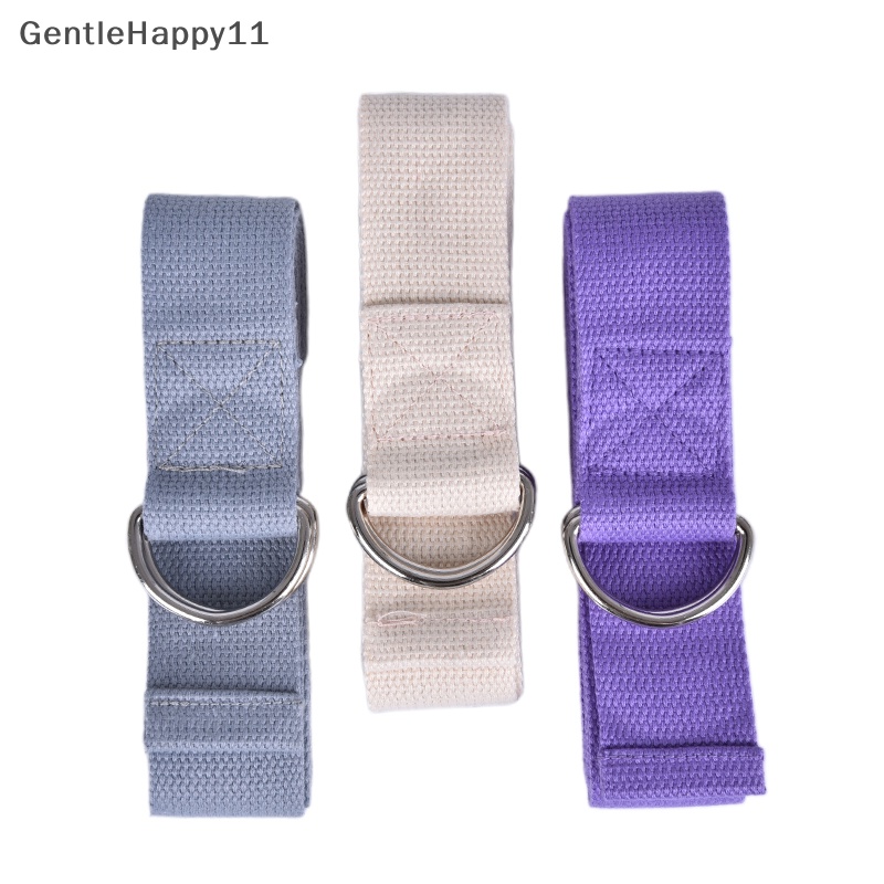 Gentlehappy 1Pc Adjustable Sport Stretch Strap D-Ring Ikat Pinggang Gym Pinggang Kaki Fitness Yoga Belt id