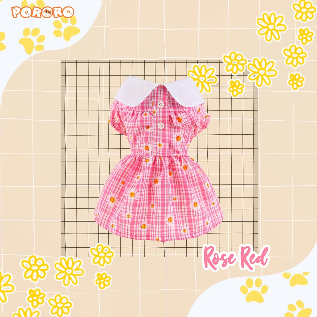 PORORO - Baju Kucing - Dress Twill