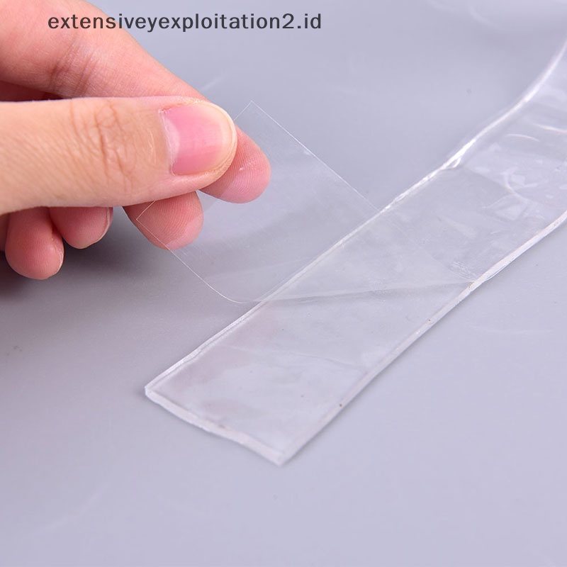 {NEW} Nano Tape Transparan Bisa Dicuci Perekat Dua Sisi Tempel Jejak Lem Lepas Pasang.
