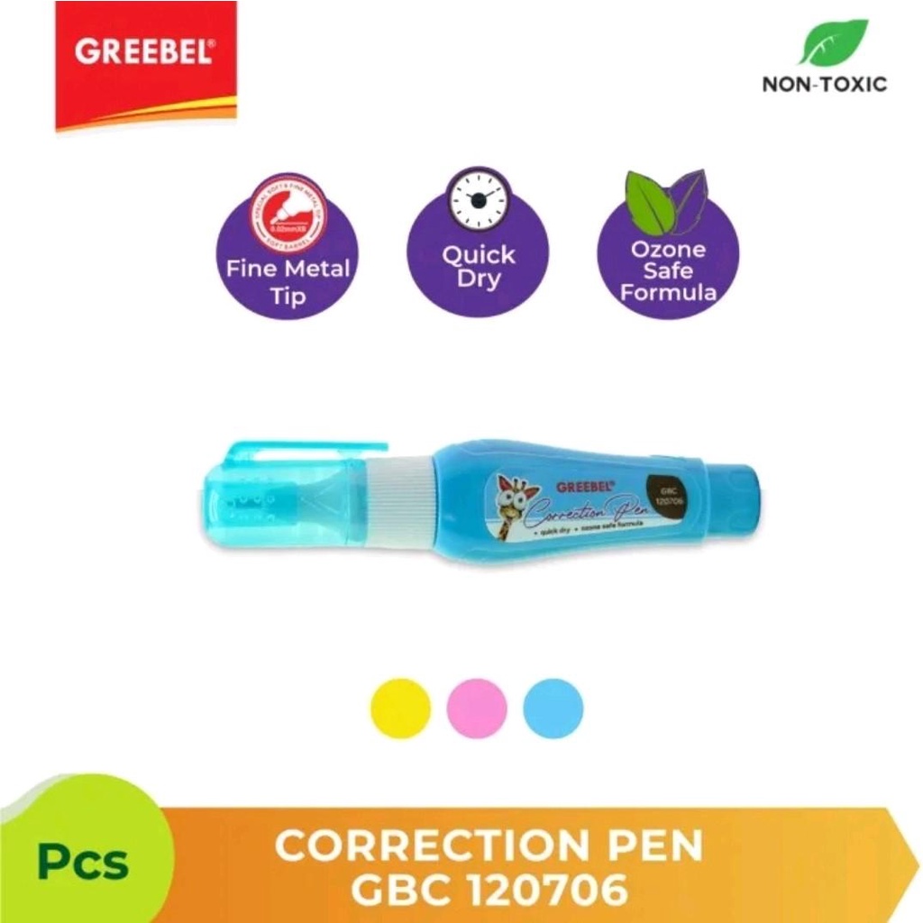 

tipex cair GREEBEL GBC-120706 ( 1 pcs )