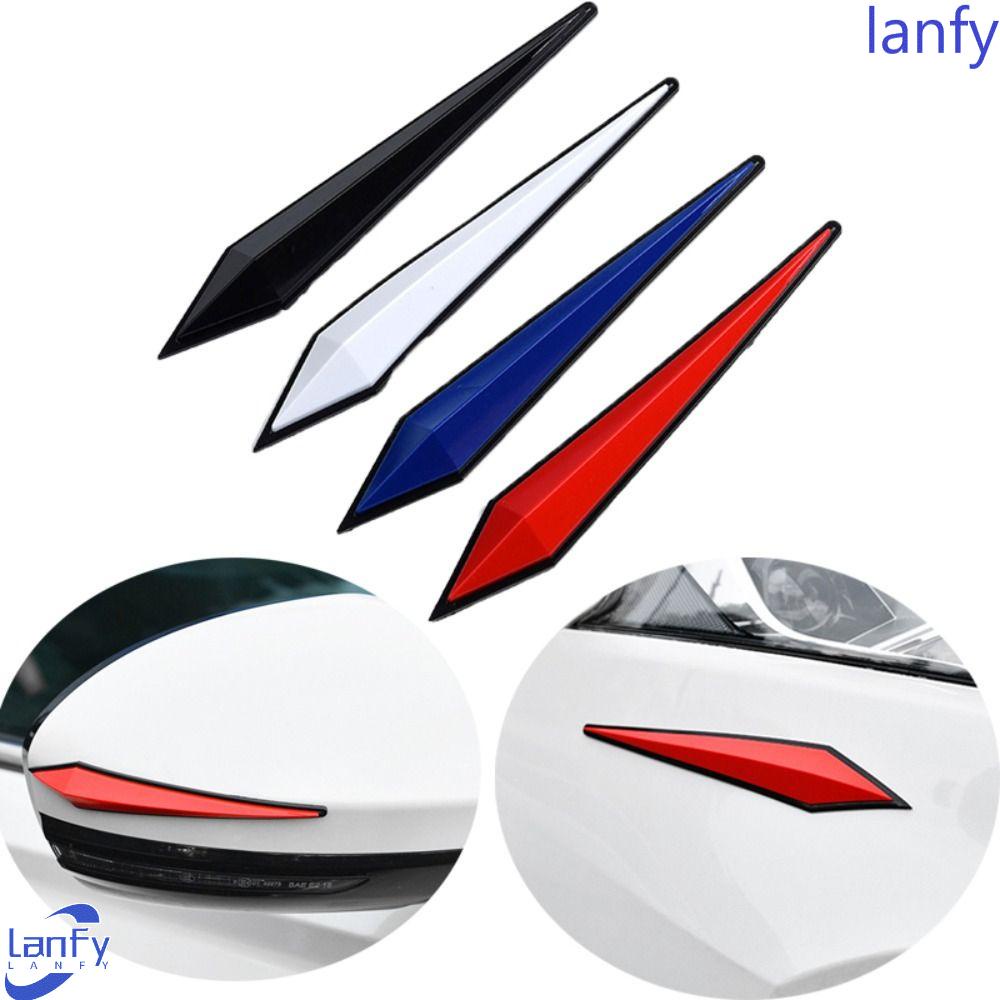 LANFY Strip Pelindung Bumper Mobil Pelindung Sudut Depan Belakang Corner Anti-Tabrakan Aksesoris Mobil PVC Strip Anti Gores Pelindung Gores