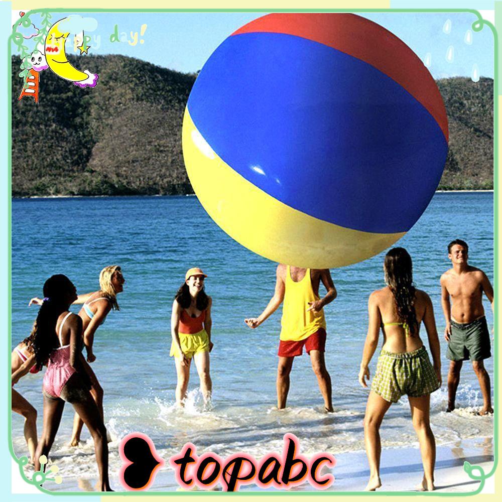 TOP 100 /150cm Bola Pantai Tiup Luar Ruangan Untuk Anak-Anak Dewasa Musim Panas Nikmat Balon Permainan Air