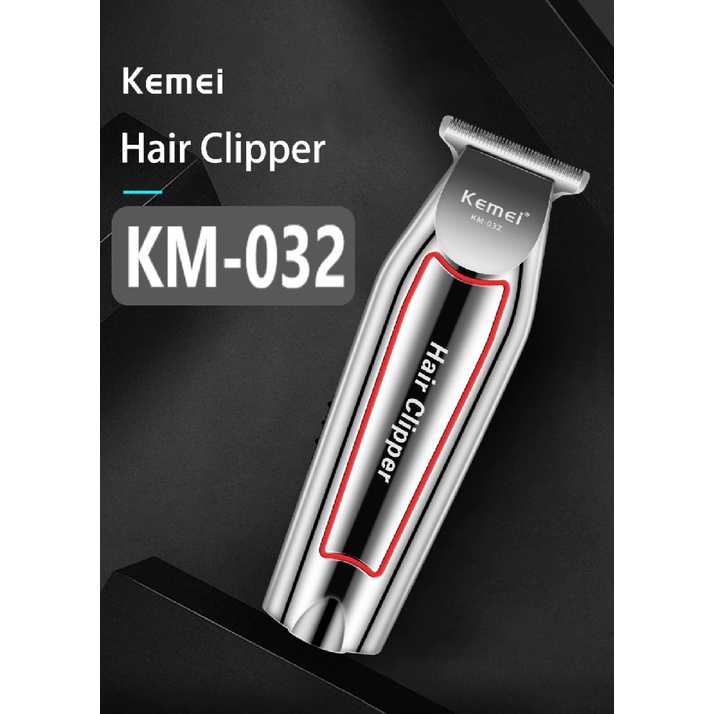 AKN88 - KEMEI KM-032 - Professional Electric Hair Clipper - Alat Cukur Rambut