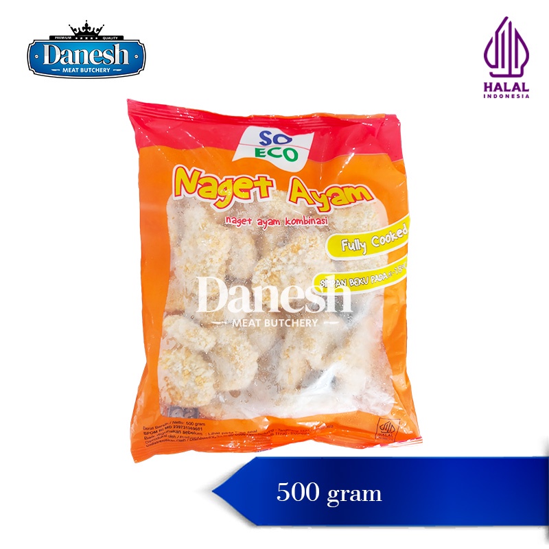 So Eco Chicken Nugget 500gr Nugget Ayam Frozen Food Halal