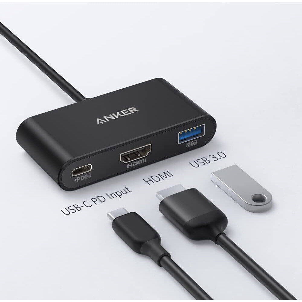 AKN88 - ANKER A8339 - PowerExpand - 3-in-1 Multi-Function USB-C Hub