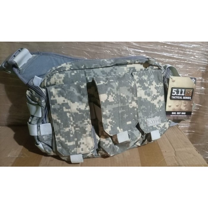 tas sling slempang Tactical 511 5.11 Bailout Bail Out Bag Digital Camo