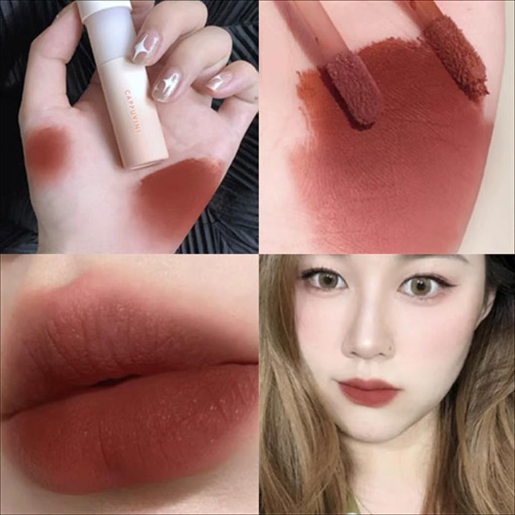 CAPPUVINI LUCKY GIRL AIR FEELING LIP MUD LIP CREAM TAHAN AIR