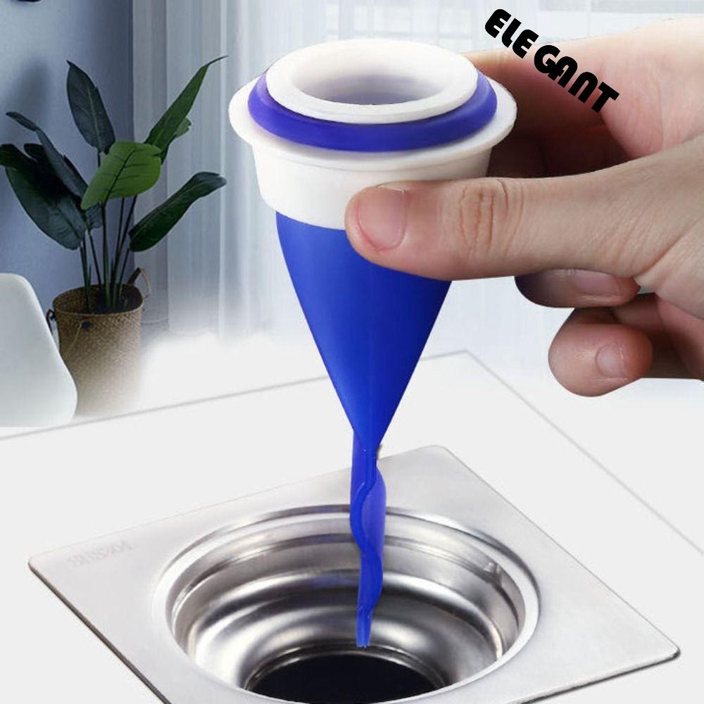 【 ELEGANT 】 Floor Drain Deodorisasi Anti Bocor Alat Kamar Mandi Berguna Menyaring Dapur Silikon Selokan Seal Draininner Core