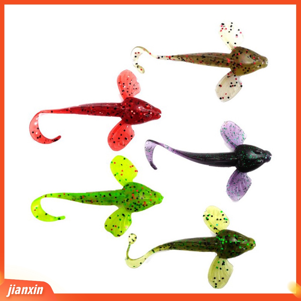 (In Stock) 6 Pcs 10 cm Bentuk Ikan Buatan Air Tawar Air Laut Memancing Umpan Umpan Tackle