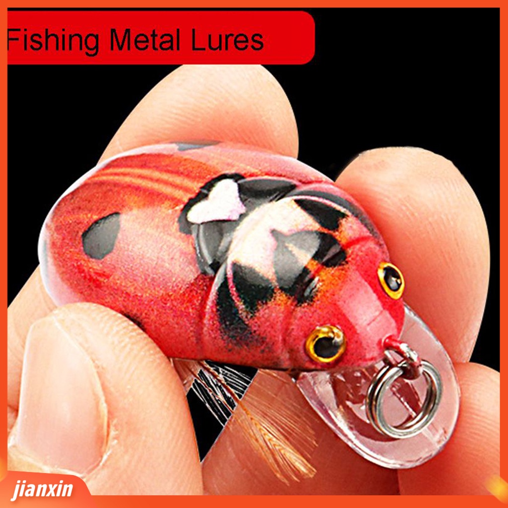 (In Stock) 3.8cm /4.1g Mengambang Umpan Pancing 3D Mata Warna Terang Anti Korosi Ikan Kecil Umpan Memancing Aksesori