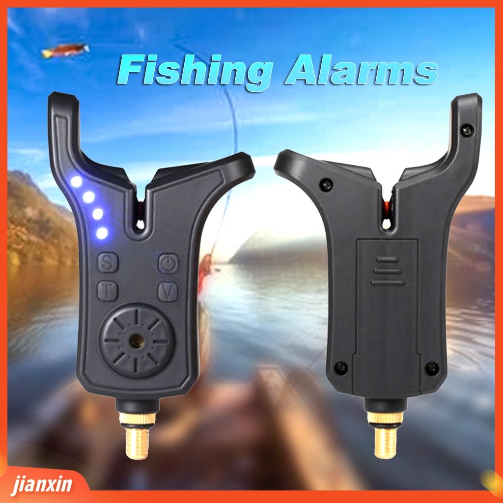 (In Stock) Alarm Memancing Tahan Air Efek Pencahayaan Alarm Gigitan Pancing ABS Hemat Energi Untuk Nelayan