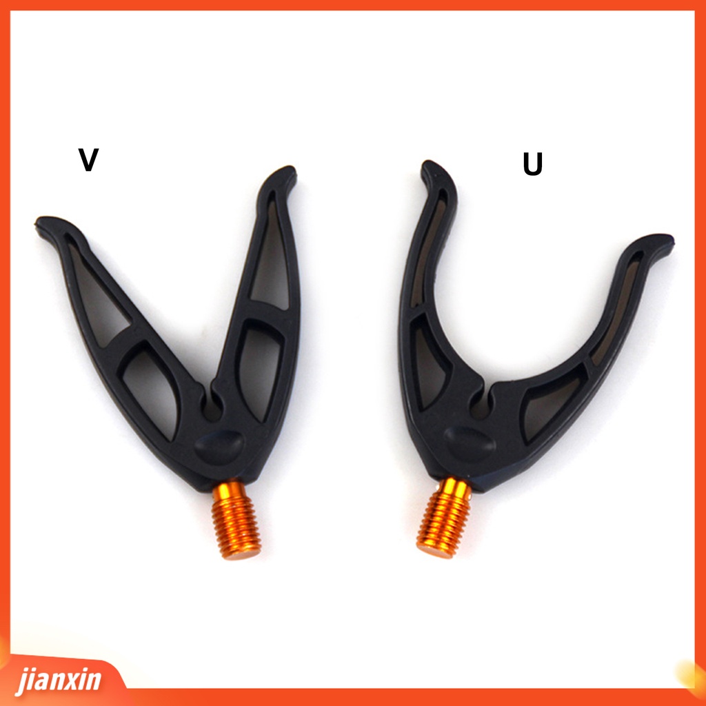 (In Stock) Plastik V-Head Rod Butt Anti Gores Reusable Ringan Pancing Stand Head Aksesoris Pancing