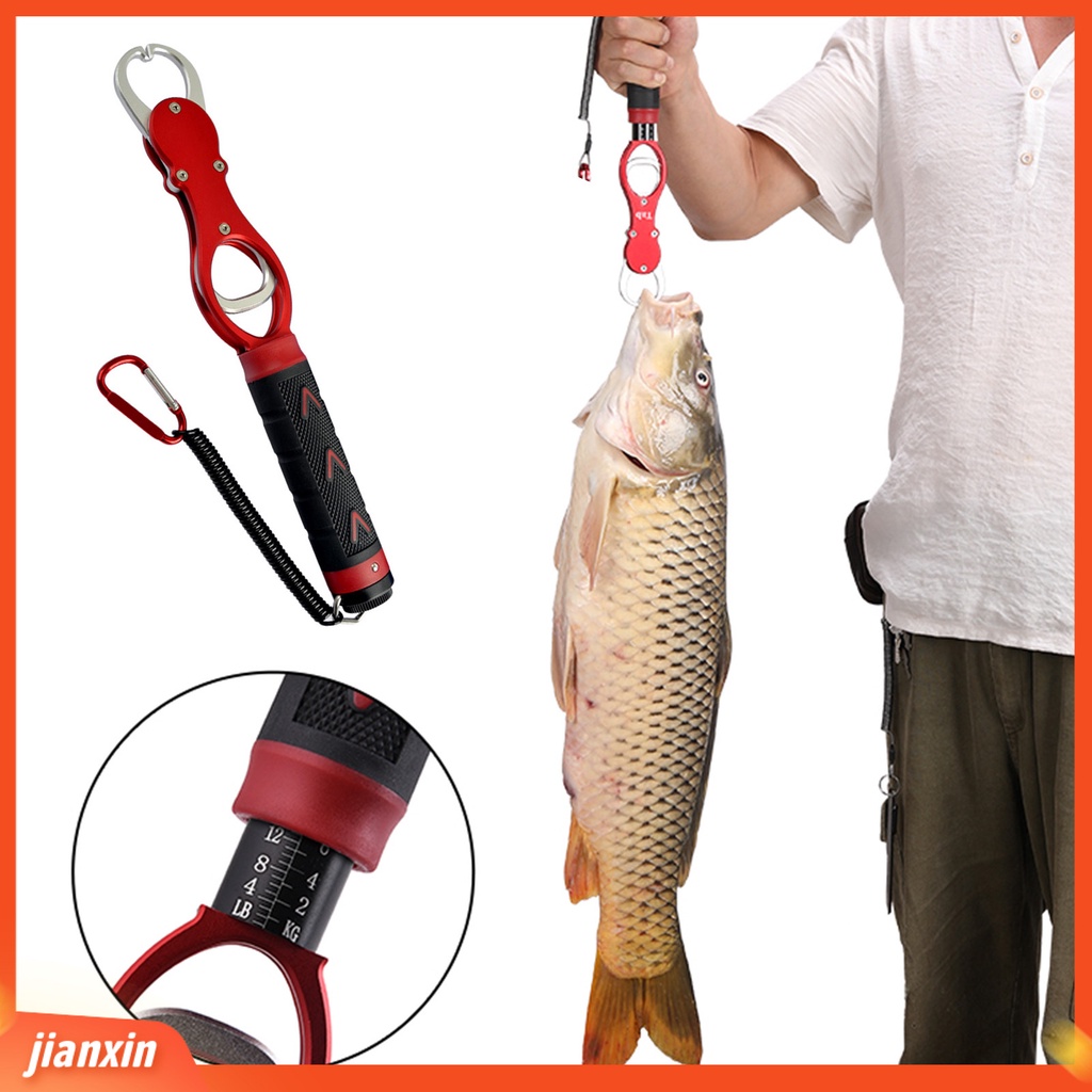 (In Stock) Portabel Paduan Aluminium Memancing Grip Hook Lip Gripper Tackle Alat Aksesori