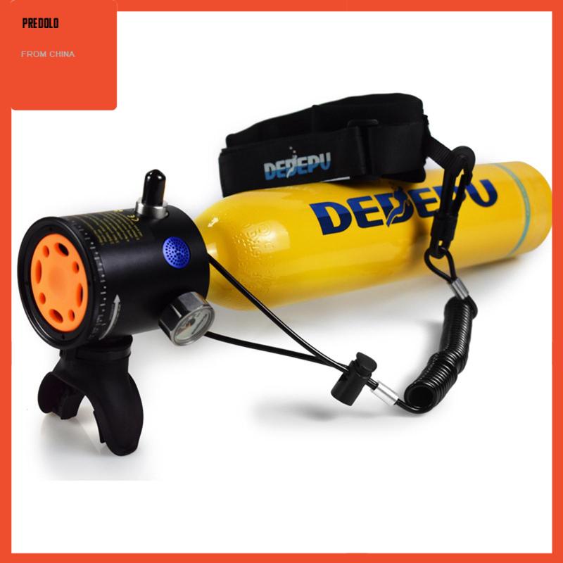 [Predolo] 2x Tangki Scuba Mini Underwater Breath Diving Peralatan Snorkeling Perlengkapan Diving