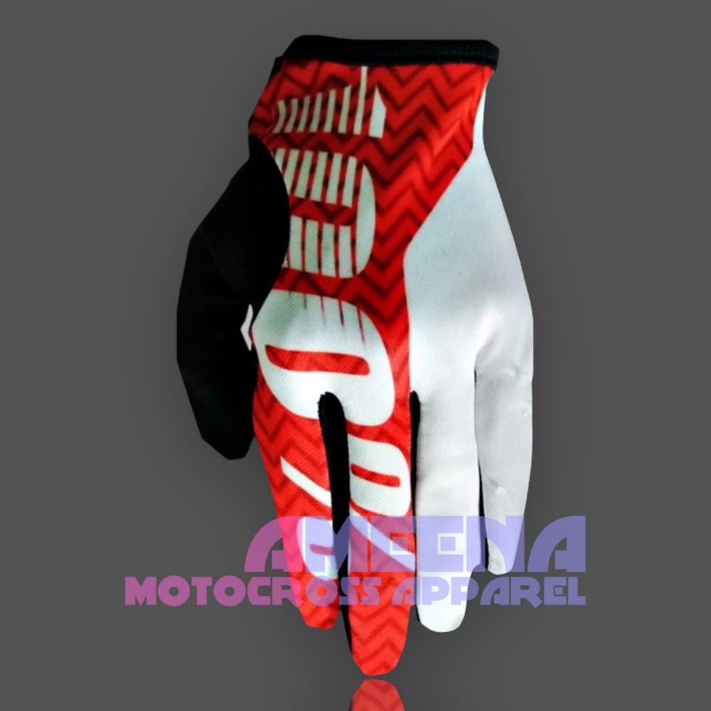 Sarung Tangan Motocross - Sarung Tangan Trail - Sarung Tangan MX Motor Fullprint - 086