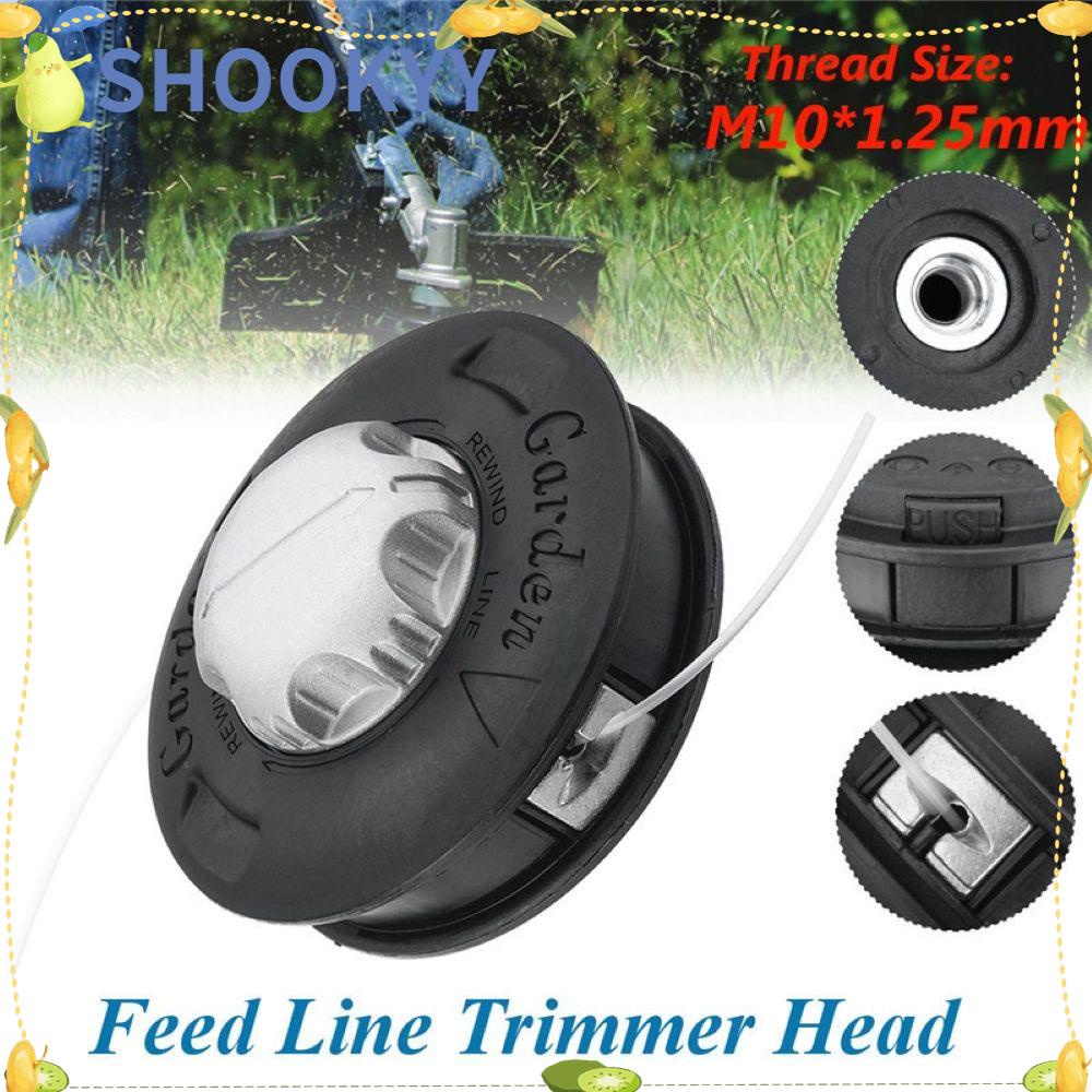 CHOOKYY Trimmer Head Universal Mesin Potong Rumput Lawnmower Aluminium Bump Feed Spool