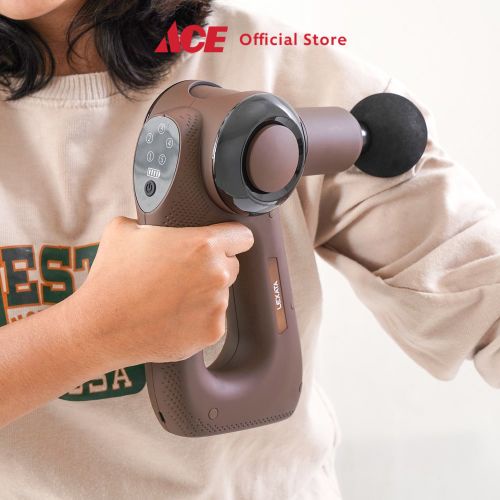 Ace Lexata Alat Pijat Folding Brushless Powerful Massage Gun Gun Massager Alat Pijat Tubuh Alat Kesehatan-2