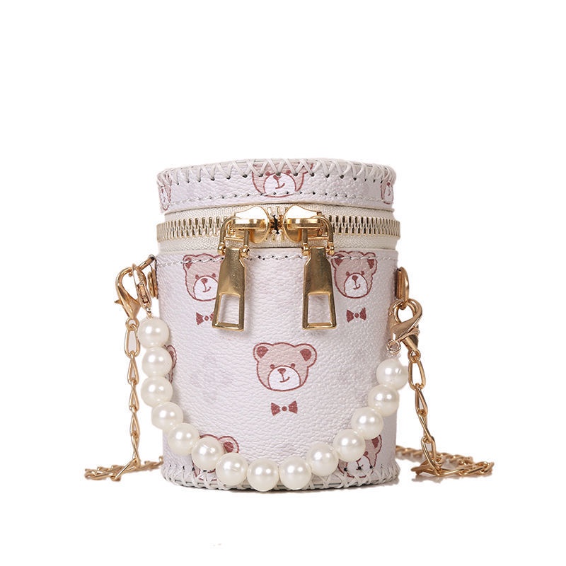 ✿The BOSS HH✿Baru Bunga Lama Buah Tas Merah/DIY Creative Gift Tas/Tas Buat Tangan/Tas Mini/Tas Kunci