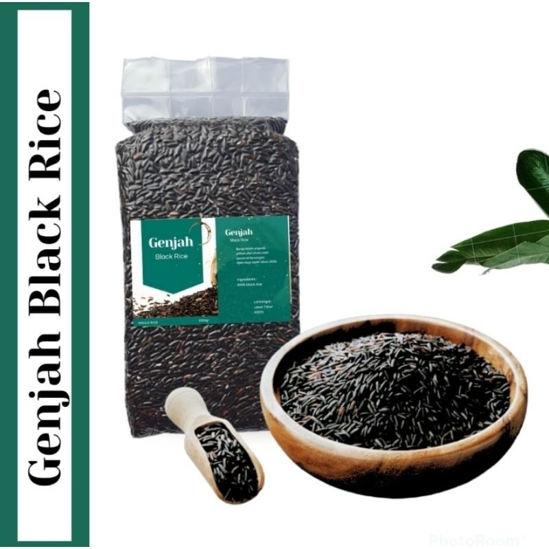 

Beras Hitam 1kg Black Rice Vaccuum Packaging untuk diabetes diet