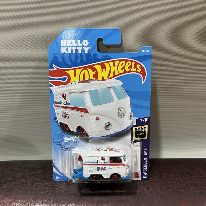 hotwheels kool kombi hello kitty