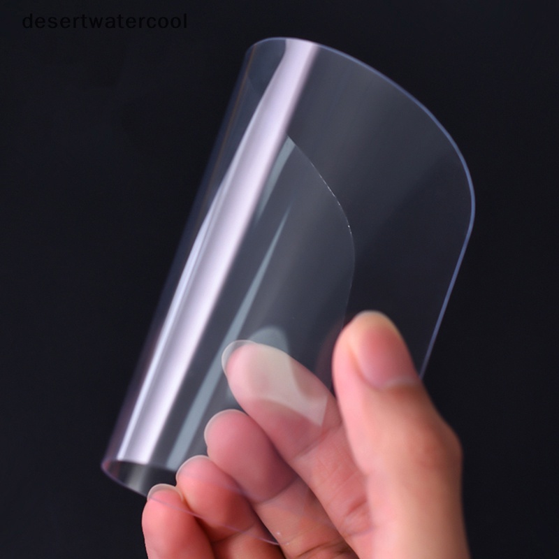 Deid 10pcs Scraper Krim Tembus Transparan Pemotong Adonan Kue Fondant Scraper Martijn