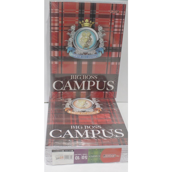 

✨BISA COD✨ -Buku Tulis Boxy Campus Big Boss 50 Lembar