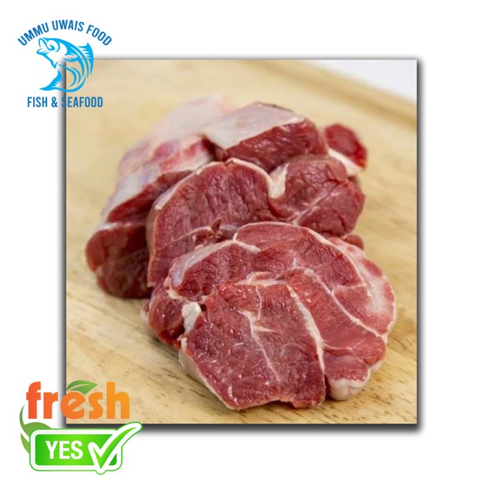 

Daging Sengkel Sapi Segar Bukan Frozen - 250 Gram