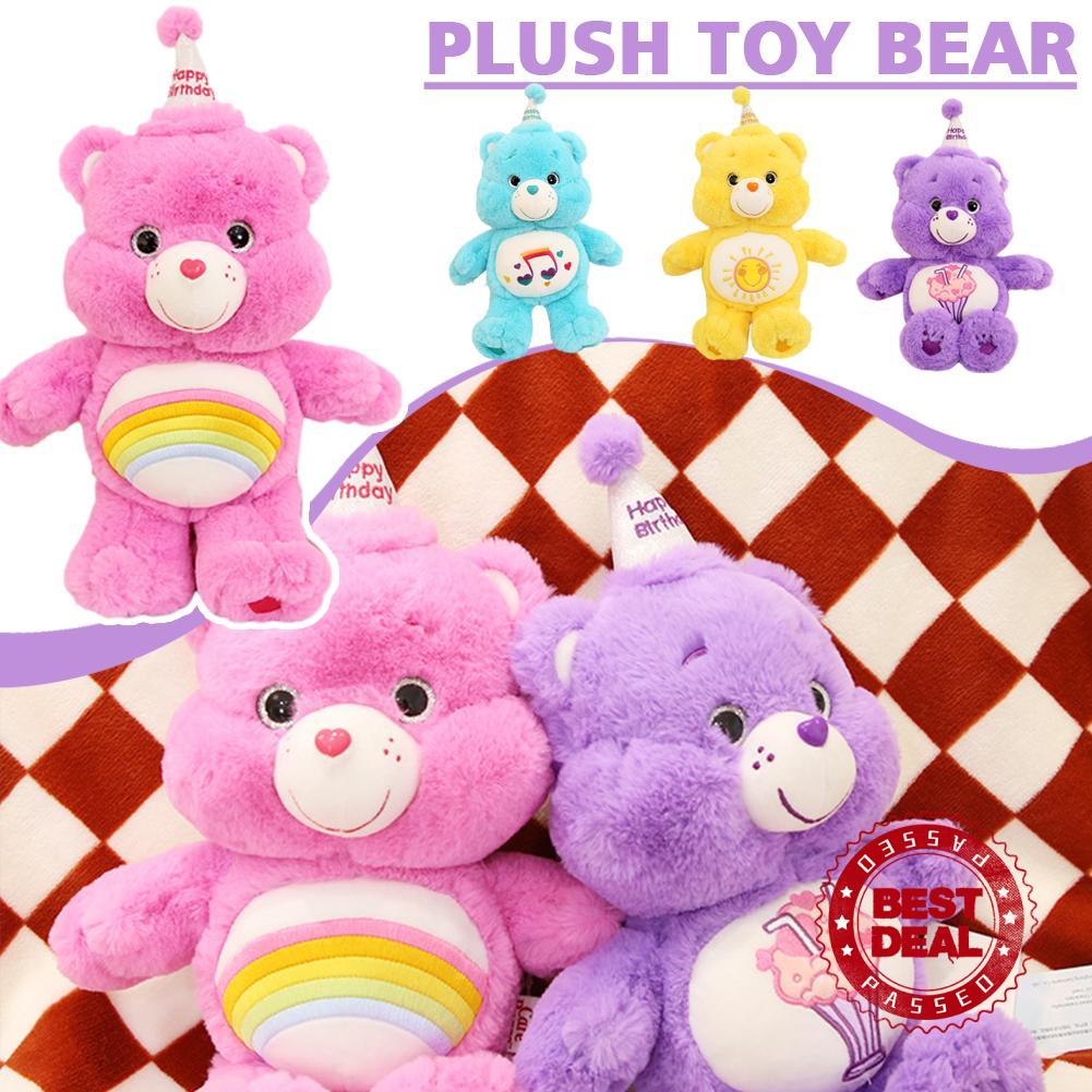 ✨Care Bears/Beruang Perawatan✨33cm Cute &amp; Lovely Care Bears Rainbow Bear Optional Doll Hadiah Mewah Mainan Anak X6X6