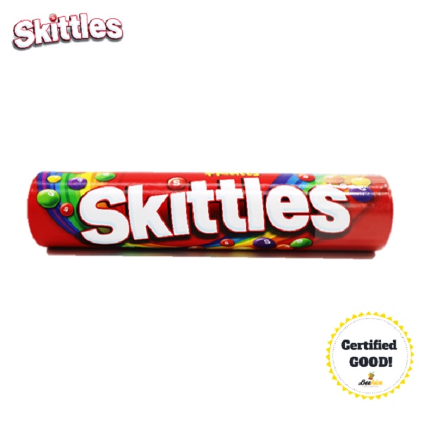 

Permen SKITTLES Tube isi 165gram asal Eropa