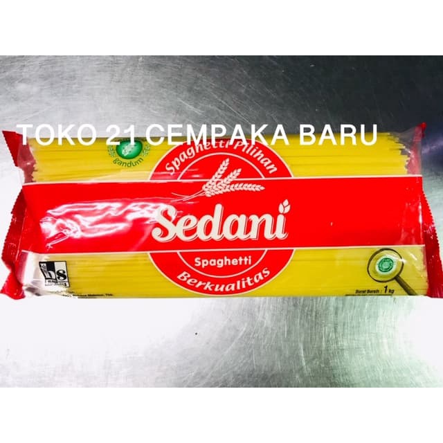 

Sedani Spaghetti Mentah 1 KG | Mi Mie Pasta Spagheti Kiloan Murah 1KG