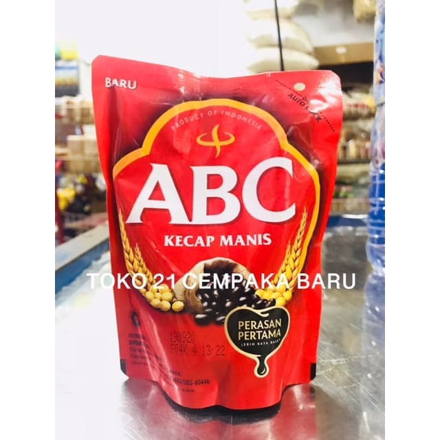 

ABC Kecap Manis REFILL 225 ml | Kecap Manis ABC Pouch 225ml Murah Promo