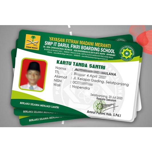 

cetak kartu pelajar custom murah