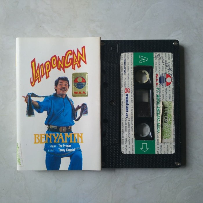 kaset benyamin jaipongan