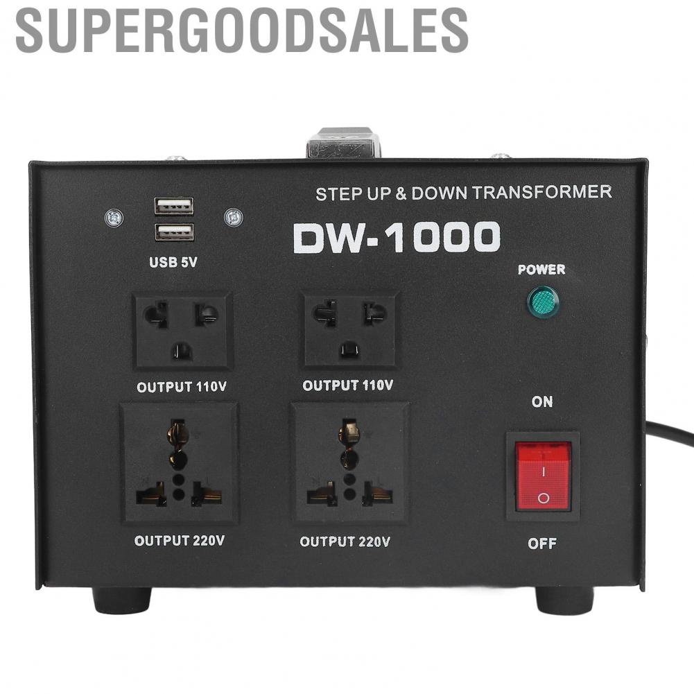 Supergoodsales Power Regulator  Space Saving 1000W Toroidal Core Shape AC Transformer for Building